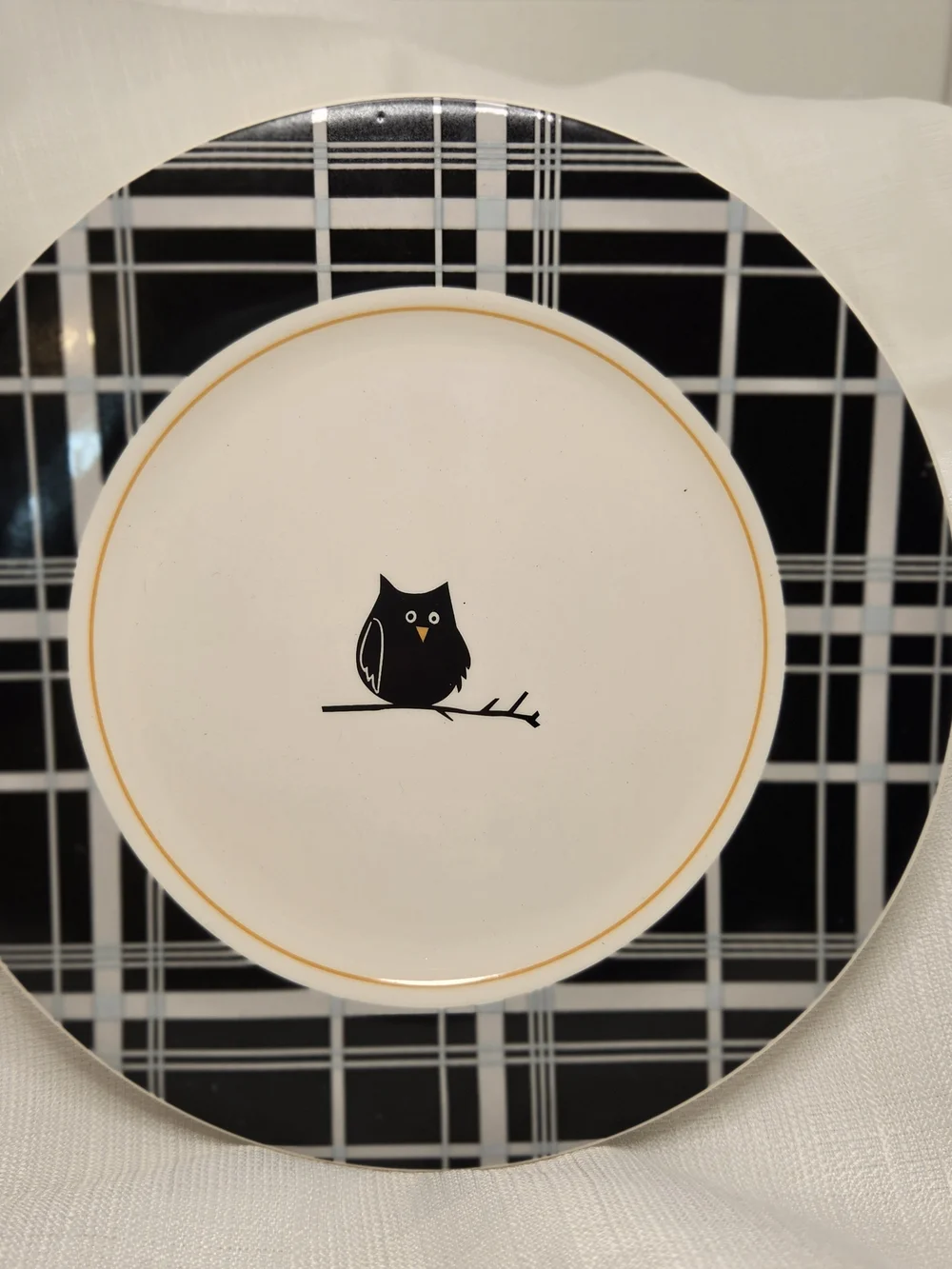 TAG Halloween Plaid Ceramic 7